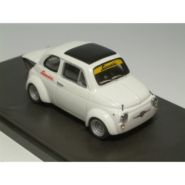 Fiat 500 Giannini 590 GT assetto corsa 1969 bianco - Standard Built 1:43